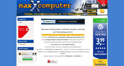 Desktop Screenshot of maxxcomputer.de